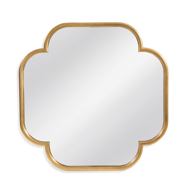 Bassett Mirror Arehart Gold Leaf Wall Mirror-0