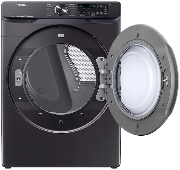 Samsung 7.5 Cu. Ft. Brushed Black Electric Dryer-1