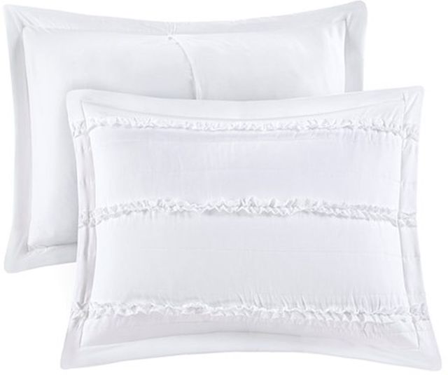 Olliix by Madison Park White Queen Celeste 5 Piece Comforter Set | Big ...