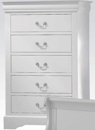 Acme Louis Philippe III Chest in White