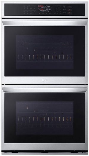 LG 30” PrintProof® Stainless Steel Built In Double Electric Wall Oven