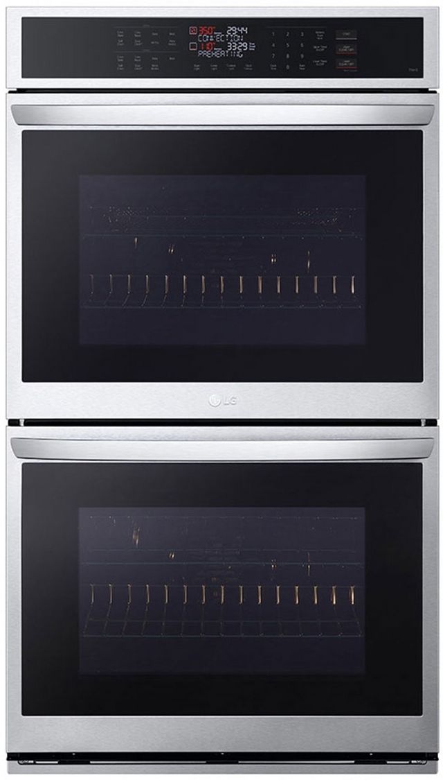 LG 30” PrintProof® Stainless Steel Built In Double Electric Wall Oven 0
