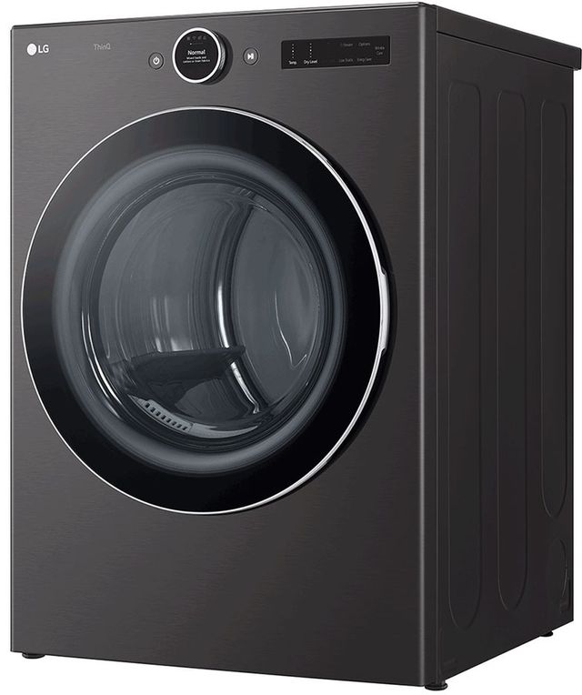 LG 7.4 Cu. Ft. Black Steel Front Load Electric Dryer 2
