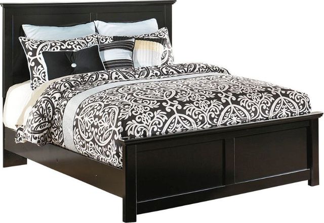 Signature Design by Ashley® Maribel 5-Piece Black King Panel Bed Set 1