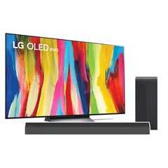 LG C2PUA 77" 4K Ultra HD OLED Smart TV and a 3.1 Channel Sound Bar System PLUS a FREE $100 Furniture Gift Card