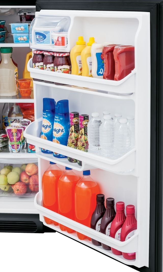 Frigidaire® 20.4 Cu. Ft. Black Stainless Steel Top Freezer Refrigerator 7
