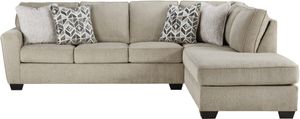 Mill Street® 2-Piece Putty Sectional with Chaise