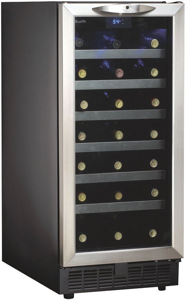 Silhouette® Cheshire 15” Stainless Steel Wine Cooler