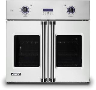 Viking® Professional 7 Series 30" Frost White Built In Single Electric French Door Wall Oven