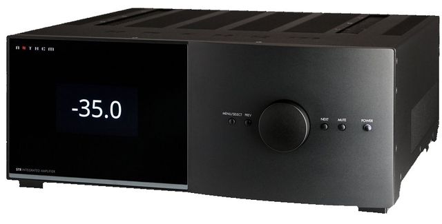 Anthem STR Series Black 2 Channel Integrated Amplifier 1