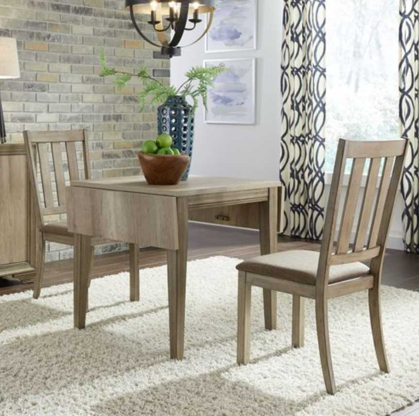 Liberty Sun Valley 3-Piece Sandstone Drop Leaf Set | Watson's Furniture ...