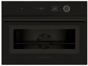 Fisher & Paykel Series 7 24" Black Glass Combination Steam Oven