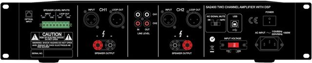 Stealth Acoustics Pro-Power Series 2 Channel Power Amplifier 1