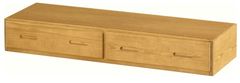 Crate Designs™ Furniture Classic Extra-long Under Bed Storage Unit