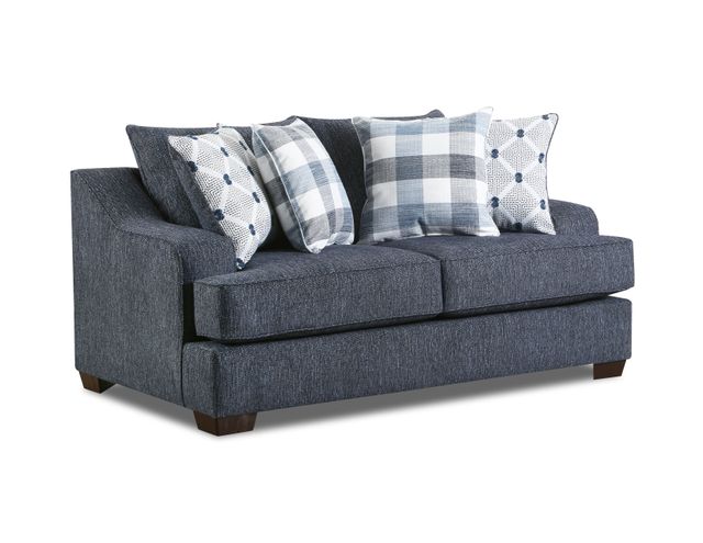 Indigo Loveseat with Pocketed Coil Cushions-1