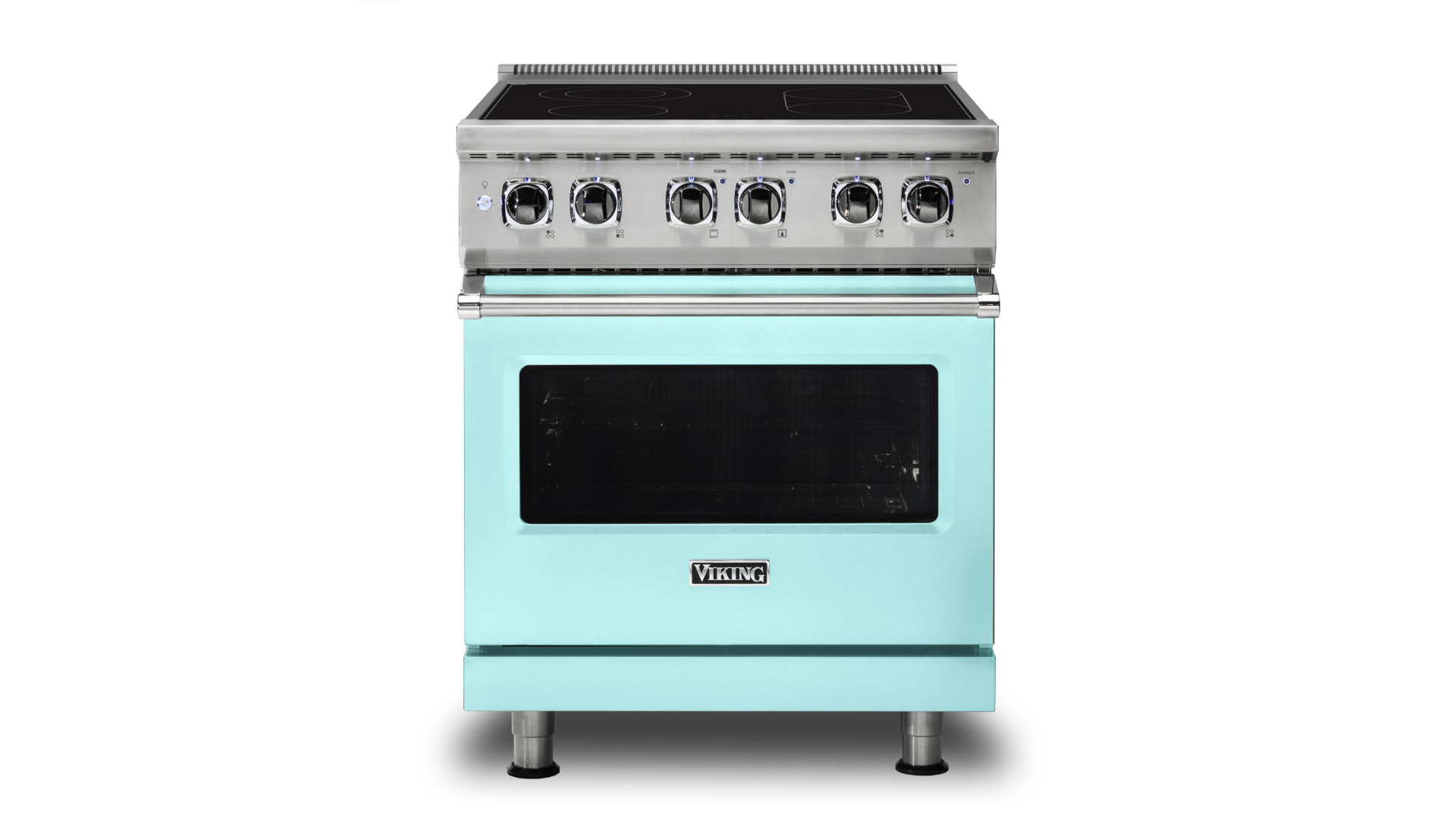 blue electric range