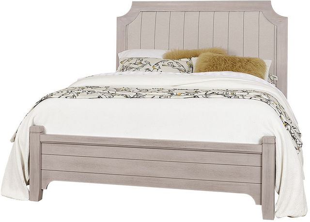 Vaughan-Bassett Bungalow Dover Grey Full Upholstered Bed 0