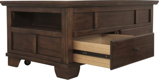 Signature Design by Ashley® Gately Medium Brown Lift Top Coffee Table 2