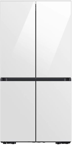 Samsung Bespoke Flex™ 18" White Glass French Door Refrigerator Bottom Panel 3