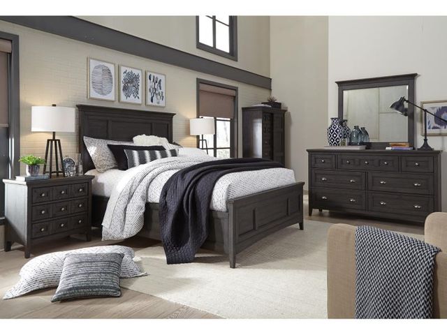 Magnussen® Home Westley Falls Queen Panel Bed Headboard 3