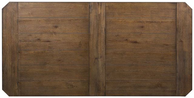 Liberty Artisan Prairie 5-Piece Aged Oak Trestle Table Set 8
