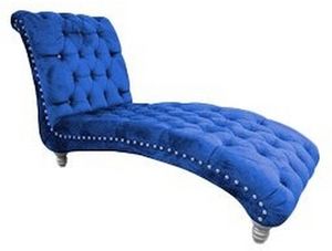 New Classic® Tiana Blue Chaise