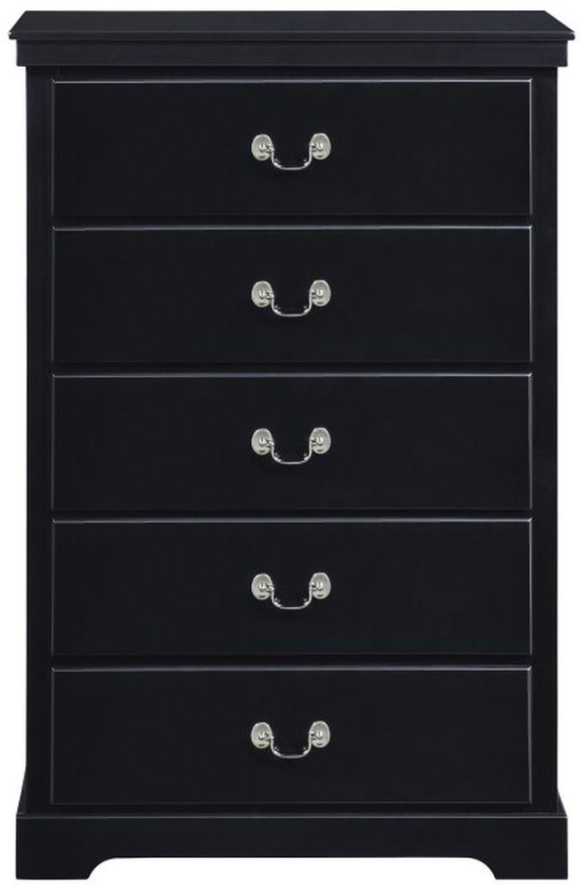 Mazin Furniture Seabright Black Chest | Old McDonald's Furniture ...