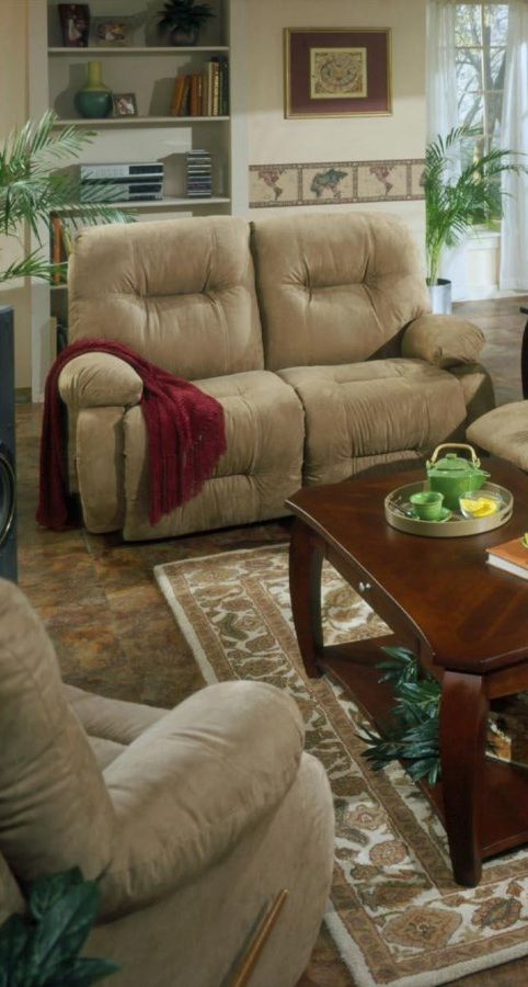 Best® Home Furnishings Brinley Reclining Space Saver® Loveseat-1