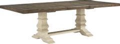 Signature Design by Ashley® Bolanburg Antique White/Brown Extention Dining Table