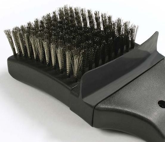 Broil King® Imperial™ Grill Brush-Black with Stainless Steel 1