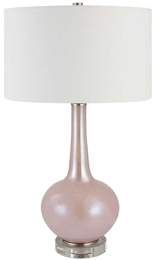 lamps blush pink