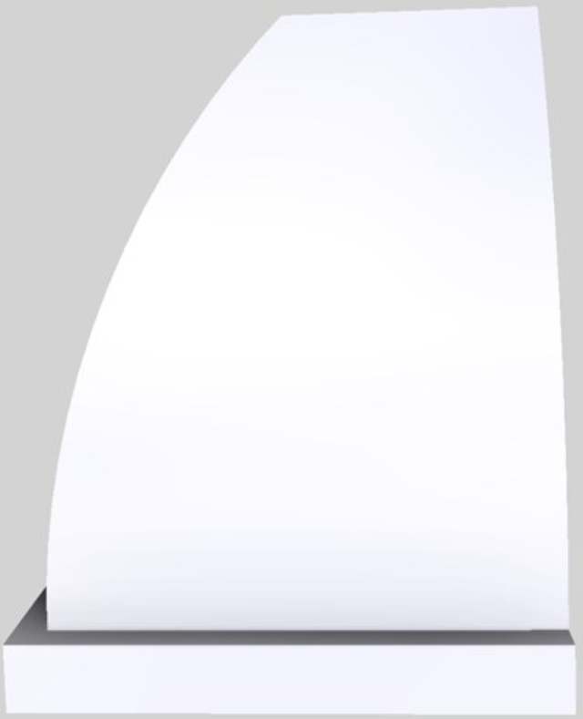 Vent-A-Hood® Designer Series 54" White Wall Mounted Range Hood 4