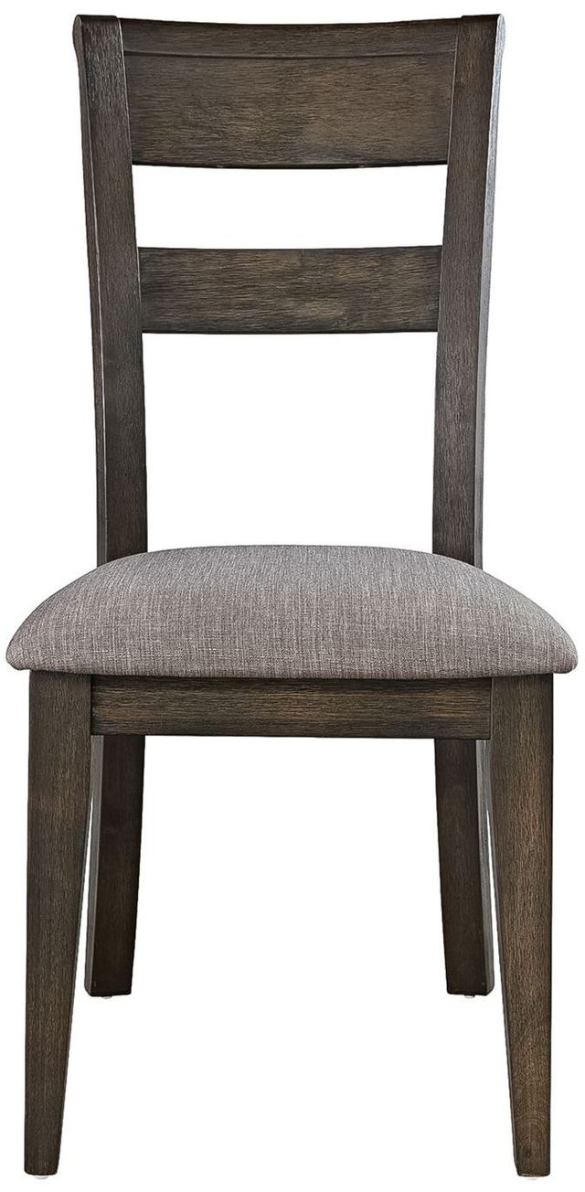 Liberty Furniture Double Bridge Dark Chestnut Splat Back Side Chair 5