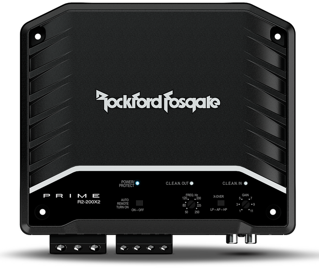 Rockford Fosgate® Prime 200 Watt 2-Channel Amplifier
