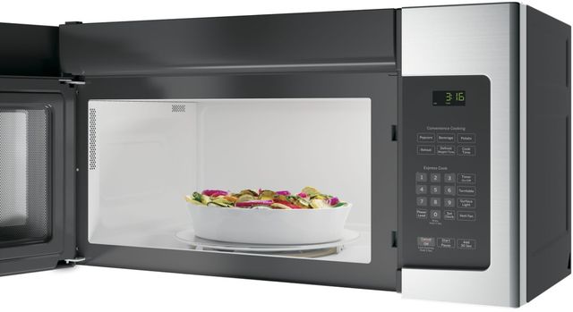 GE® 1.6 Cu. Ft. Stainless Steel Over The Range Microwave-2