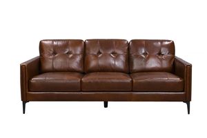 Niroflex Chocolate Leather Sofa