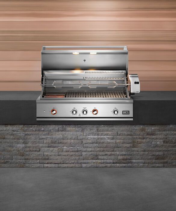DCS Series 9 48” Brushed Stainless Steel Built In Natural Gas Grill 5