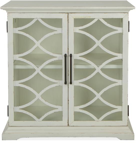 Magnussen Home® Mosaic Weathered Cotton 2 Door Console 1