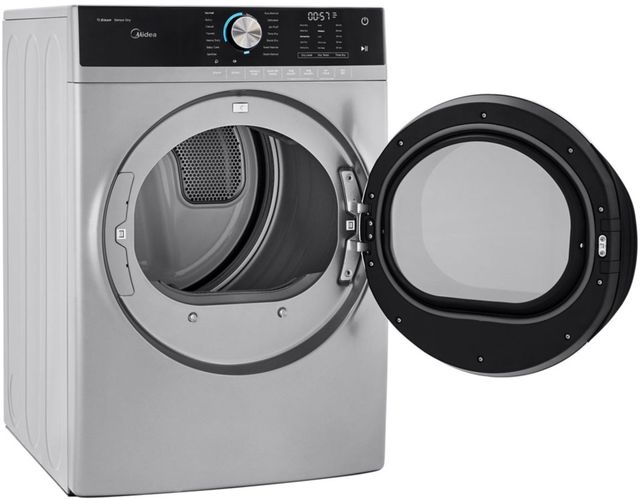 Midea® Graphite Silver Front Load Laundry Pair 2