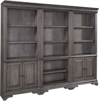Aspenhome® Sinclair Ash Grey Bookcase Wall