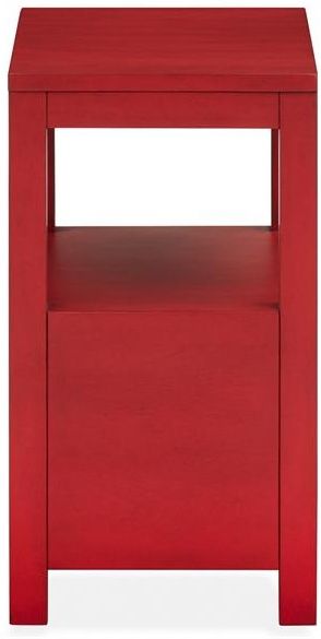 Magnussen Home® Mosaic Red Chairside End Table 3