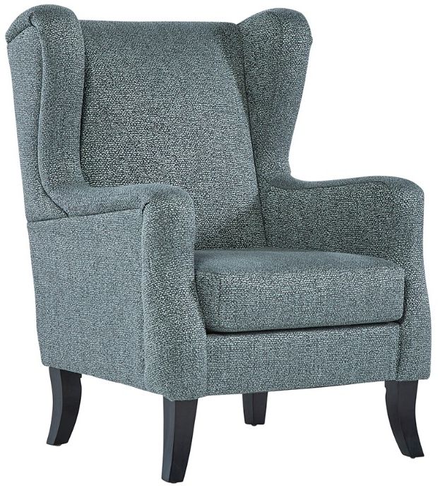 Hughes Furniture® 11400WBC Gabon Platinum Wing Back Chair | Colder's ...