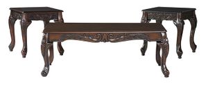 Hughes Furniture 3177T 3-Pieces Dark Brown Tables