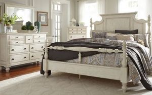 Liberty High Country 4-Piece Antique White Bedroom Set