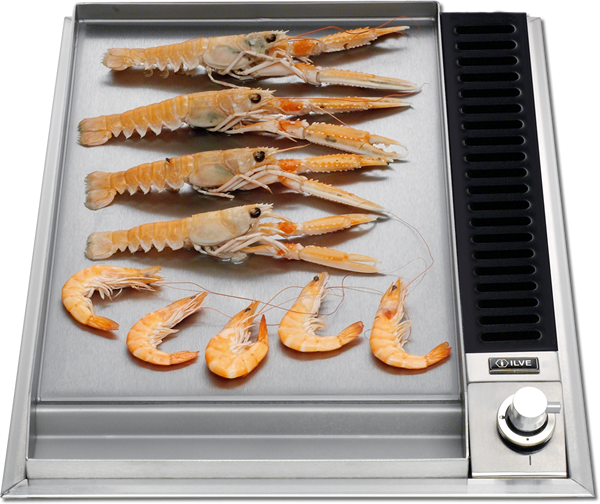 Ilve® 15" Stainless Steel Gas Cooktop