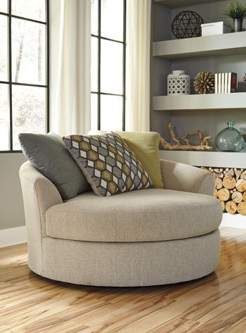 Benchcraft® Oversized Swivel Accent Chair