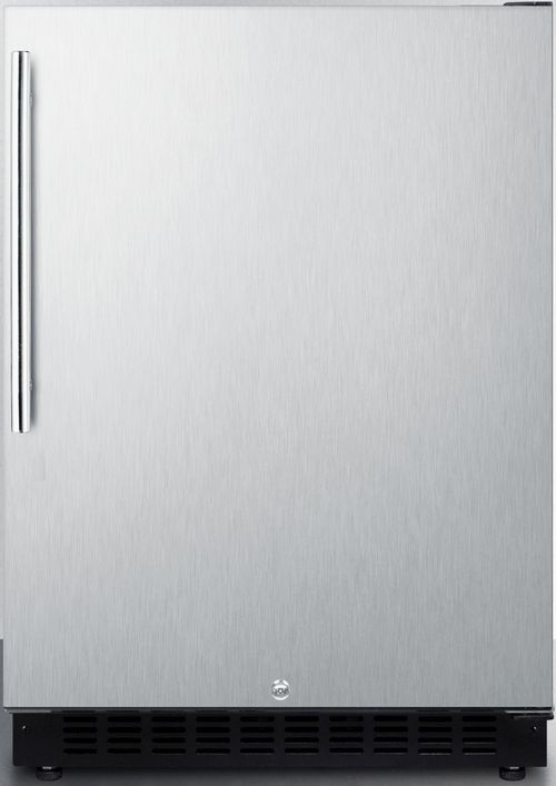 Summit® 4.8 Cu. Ft. Stainless Steel Under the Counter Refrigerator-0