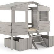 Donco Kids Twin Tree House Loft with Drawers-0