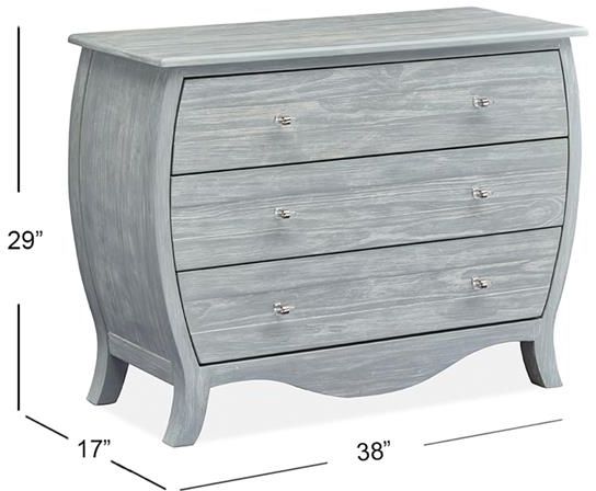 Magnussen Home® Mosaic Weathered Fog Accent Chest 8