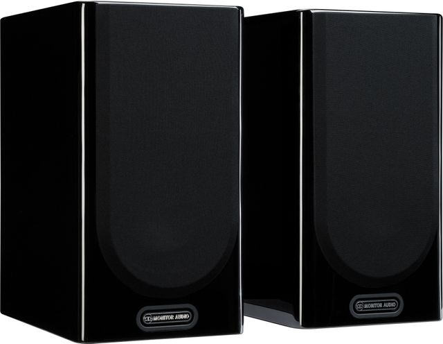 Monitor Audio Gold 100 Pair of Gloss Black Bookshelf Speakers 2